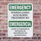 Signmission Safety Culture Sign, 12 in Width, Plastic, Rectangle, Bilingual OS-2PACK-EM-P-1218-L-10335 - alternate 7